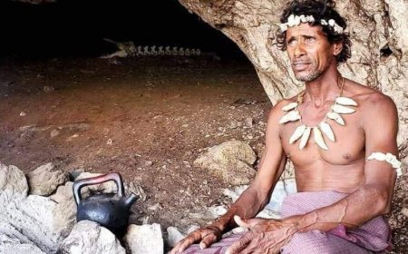 رجل الكهف في سقطرى.. وجهة سياحية تروي حكايات الجزيرة العجيبة