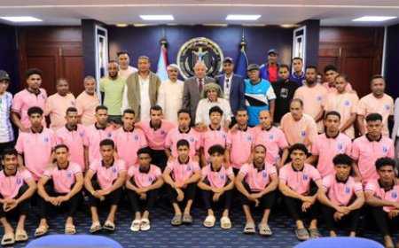 الكثيري يرحب ببعثة فريق تضامن حضرموت في عدن