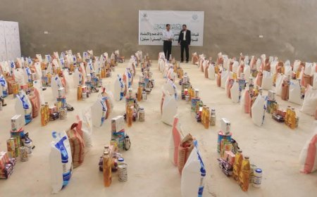 مجلس حضرموت الوطني يدشن توزيع سلل غذائية مقدمة من المملكة العربية السعودية الشقيقة