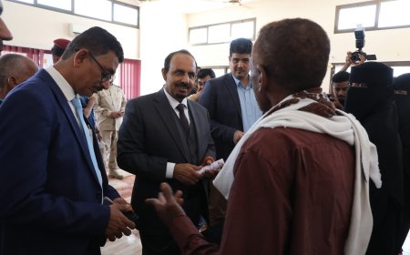 بمناسبة اليوم العالمي والعربي للمعاقين.. المحافظ بن ماضي يوجه باستكمال صرف قطع أراضٍ لشرائح ذوي الهمم 