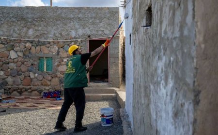 بتمويل سعودي.. تدشين مشروع ترميم المنازل في سقطرى 