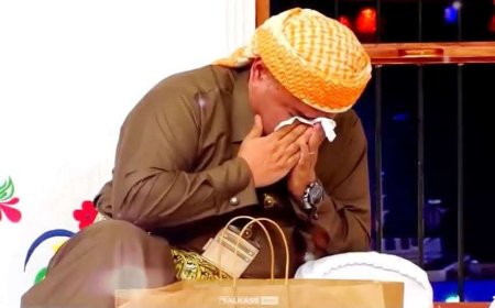 الصحفي سنان يبكي على الهواء مباشرة بقناة خليجية مالقصة؟