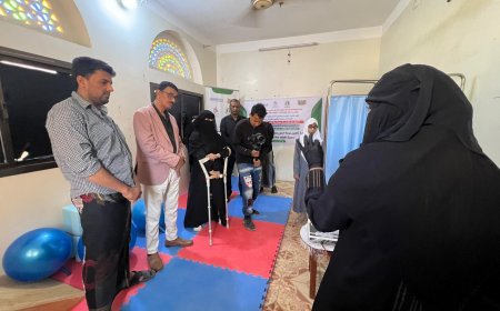 باضروس يفتتح غرفة العلاج الطبيعي بجمعية الطموح لتأهيل المعاقات حركيًا بعد إعادة تأهيلها