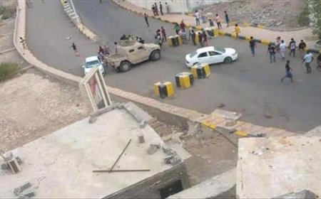 توتر في معاشيق وقوات الانتقالي تسيطر على نقطة تابعة للحماية الرئاسية