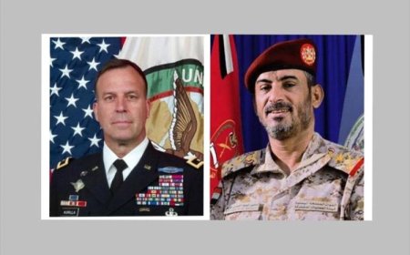 مباحثات عسكرية يمنية أمريكية بشأن هذا الأمر