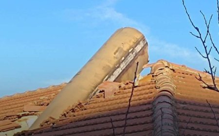 شاهد .. لحظة سقوط صاروخ حوثي على إسرائيل