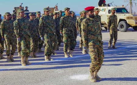 الحرس الرئاسي بحضرموت يطلق عامه التدريبي الجديد بعروض مهيبة وجاهزية قتالية عالية