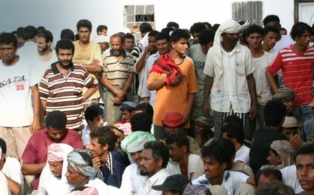 كم بلغ عدد اليمنيين العائدين من السعودية خلال الشهر الماضي؟