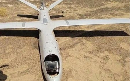 القوات الحكومية تسقط طائرة مسيّرة حوثية في مأرب