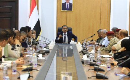المكتب التنفيذي بحضرموت يعقد اجتماعاً استثنائياً ويصدر بياناً حول التطورات الأخيرة