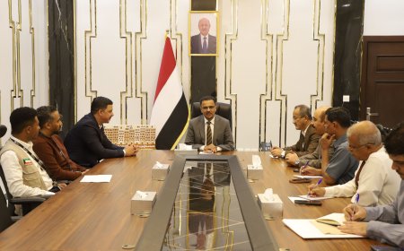 العمقي يطلع على المشاريع الاستراتيجية المستقبلية لمنظمة العون المباشر الكويتية