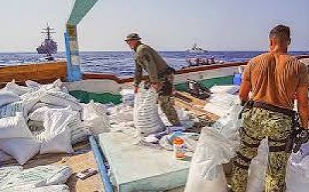 اعتراض زورق محمل بأسمدة اليوريا قادماً من إيران في البحر الأحمر