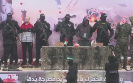 الصليب الأحمر يستلم أسيرين إسرائيليين في رفح