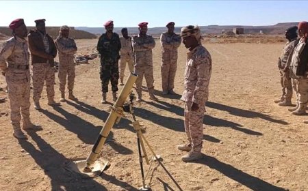 اختتام دورة سلاح الهاون لمنتسبي لواء حضرموت