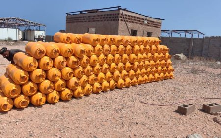 5 آلاف أسطوانة غاز تصل سقطرى لإنهاء الأزمة قبل رمضان