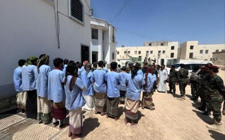 بمناسبة رمضان.. سيئون تفرج عن 19 سجيناً ممن استوفوا شروط العفو