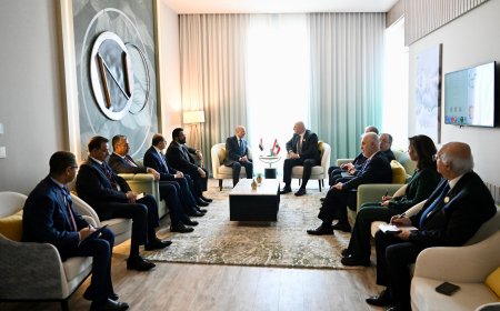 العليمي يبحث والرئيس اللبناني العلاقات الثنائية وتطورات المنطقة