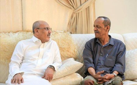 الكثيري يبحث مع اللواء بارجاش مستجدات الأوضاع السياسية والعسكرية في حضرموت