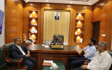 المحافظ بن ماضي يطلع على سير العمل الإداري والجمركي بمنفذ الوديعة البري