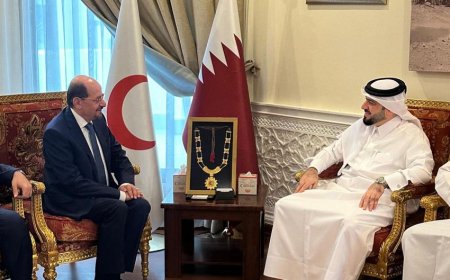 الزنداني يبحث مع الهلال الأحمر القطري تعزيز التعاون الإنساني