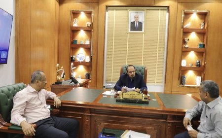 مناقشة تأمين الجوانب التموينية والاستهلاكية خلال خواتم الشهر الكريم وعيد الفطر المبارك