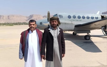 بن حبريش والعوبثاني يغادران إلى السعودية بدعوة رسمية