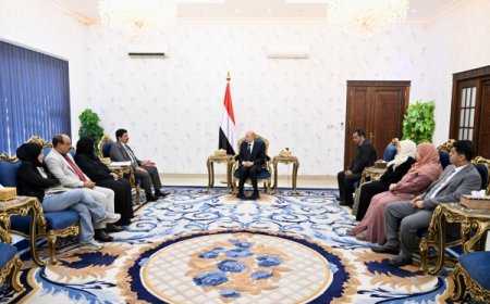 رئيس مجلس القيادة الرئاسي يوجه بتسهيل مهام وأعمال لجنة التحقيق الوطنية