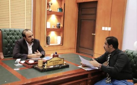 المحافظ بن ماضي يطلع على أوضاع الهيئة العامة للاستثمار بساحل حضرموت