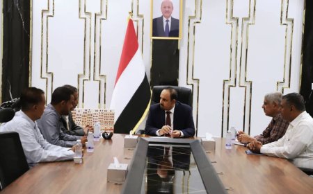 قيادة شركة بترومسيلة تُشيد بمحافظ حضرموت وتُهنئه بنجاح مشروع تكرير المازوت