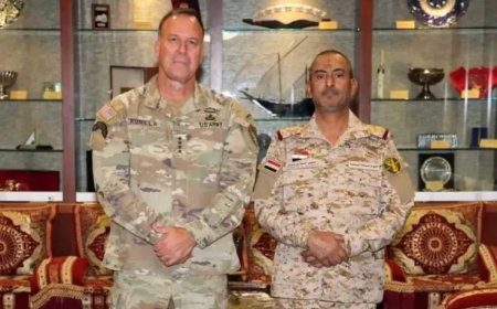 هل اقتربت ساعة الحسم؟ تفاصيل اللقاء العسكري بين اليمن وأمريكا ضد الحوثيين