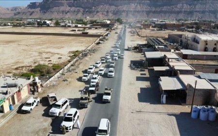 توافد قبلي كبير إلى هضبة حضرموت تلبيةً لدعوة بن حبريش