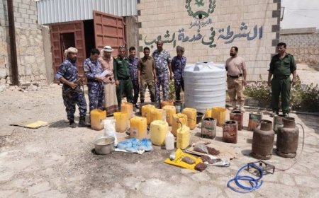 قوات أمن المكلا تنفذ حملة واسعة ضد أوكار المخدرات والخمور وتضبط مصانع ومتورطين