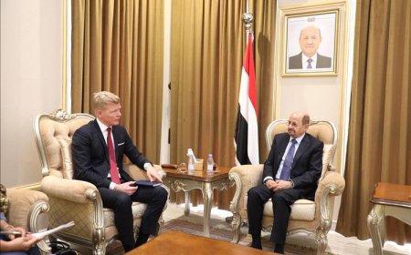 الزنداني خلال اجتماع مع غروندبرغ: الصمت الأممي غطاء لجرائم الحوثي