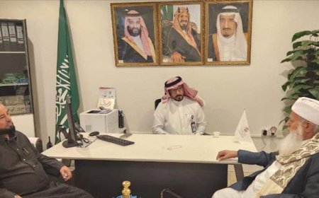 وفد شؤون الحجاج اليمني يراجع ترتيبات الاستقبال والتنظيم بالمدينة المنورة
