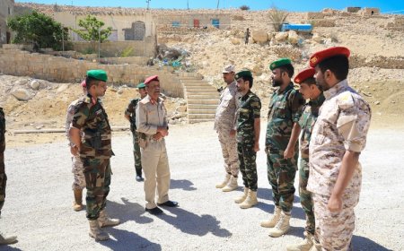اللواء بارجاش من معسكر الأدواس: جاهزون للتصدي لأي تهديد يمس أمن حضرموت