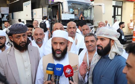 نقل 24,255 حاجاً يمنياً إلى مشعر منى ضمن ترتيبات يوم التروية