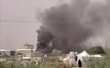 احتراق هناجر برنامج الغذاء العالمي بمأرب (تفاصيل)