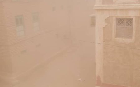 تقلبات جوية تضرب حضرموت.. أمطار رعدية وعواصف ترابية