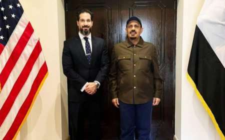 خلال لقائه بالقائم بأعمال السفير الأمريكي.. بن ماضي يشدد على أهمية دعم حضرموت تنموياً