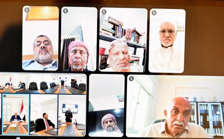 العليمي يلتقي بكتلة حضرموت النيابية ويؤكد دعم الحكومة لمطالب المحافظة