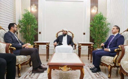 المحرّمي يناقش مع العولقي خطط تطوير الهيئة العامة للأراضي وحماية ممتلكات الدولة