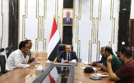 المحافظ بن ماضي يترأس اجتماعا لمناقشة الصعوبات التي تواجه قطاع الكهرباء بالمحافظة