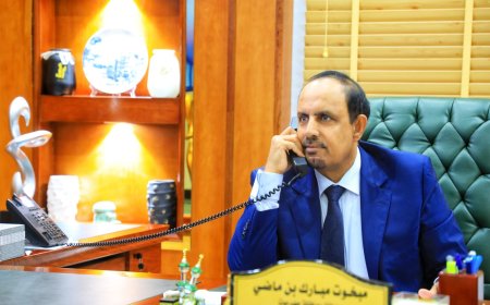 المحافظ بن ماضي يطمئن عبر اتصال هاتفي على جاهزية الوادي والصحراء لموجة الأمطار الثانية