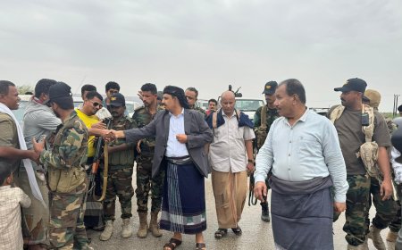 المحافظ بن ماضي يطلع على حجم أضرار السيول في دوعن ووادي العين والقطن ويحث على التنسيق بين الجهات