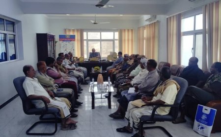 اجتماع تنسيقي بين صيادي حضرموت وسقطرى تحت إشراف رئيس مصائد البحر العربي