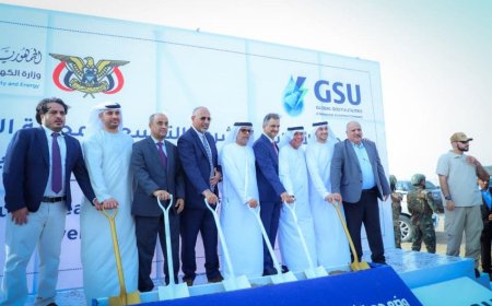 دعم إماراتي مستمر.. الزبيدي يفتتح المرحلة الثانية من أكبر مشروع للطاقة الشمسية في عدن