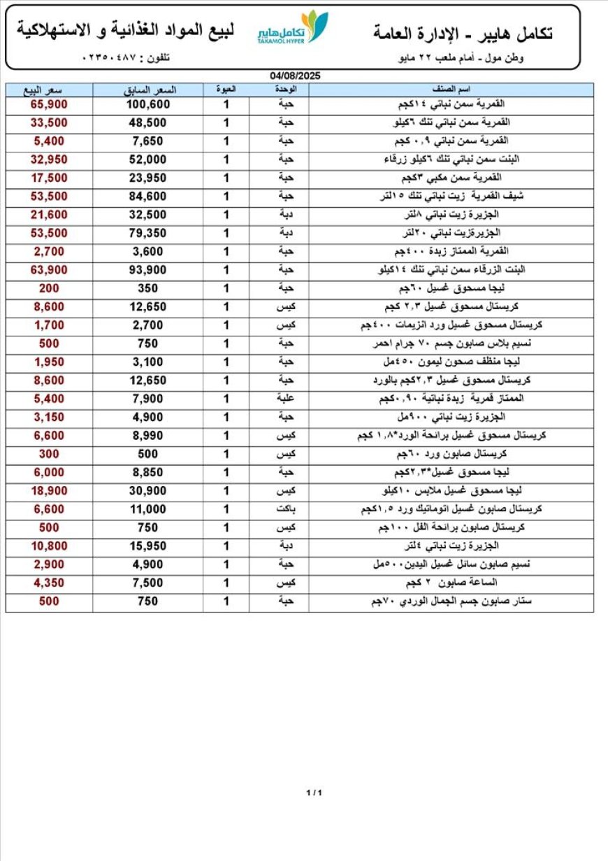 بعد حملة المقاطعة.. هائل سعيد تعلن تخفيضات كبيرة على أسعار منتجاتها بنسبة تصل إلى40 %