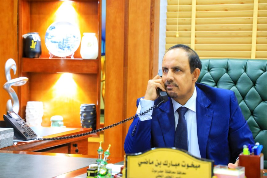 المحافظ بن ماضي يطمئن عبر اتصال هاتفي على جاهزية الوادي والصحراء لموجة الأمطار الثانية