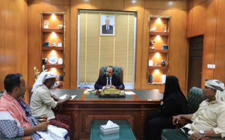 خلال لقائهم بمحافظ حضرموت.. نقابة المعلمين تؤكد دعمها لاستمرار العملية التعليمية والإصلاحات الحكومية