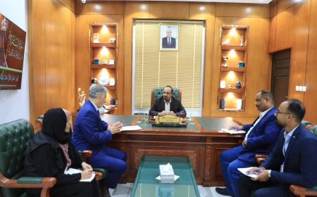 محافظ حضرموت يبحث مع وفد UNFPA توسيع التعاون الإنساني بالمكلا